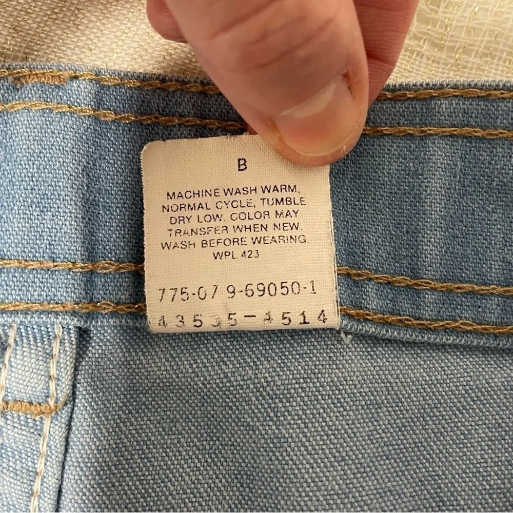 Levi's‎ Vintage Orange Tab With A Skosh More Room Stretch Jean Size 35 X 32
